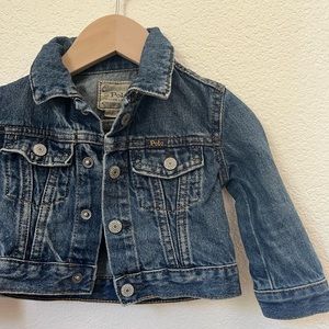Vintage Polo Ralph Lauren Baby Denim Jacket - 12 months